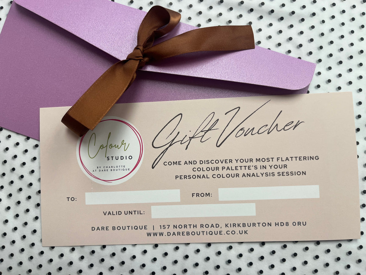 Colour Analysis Gift Voucher