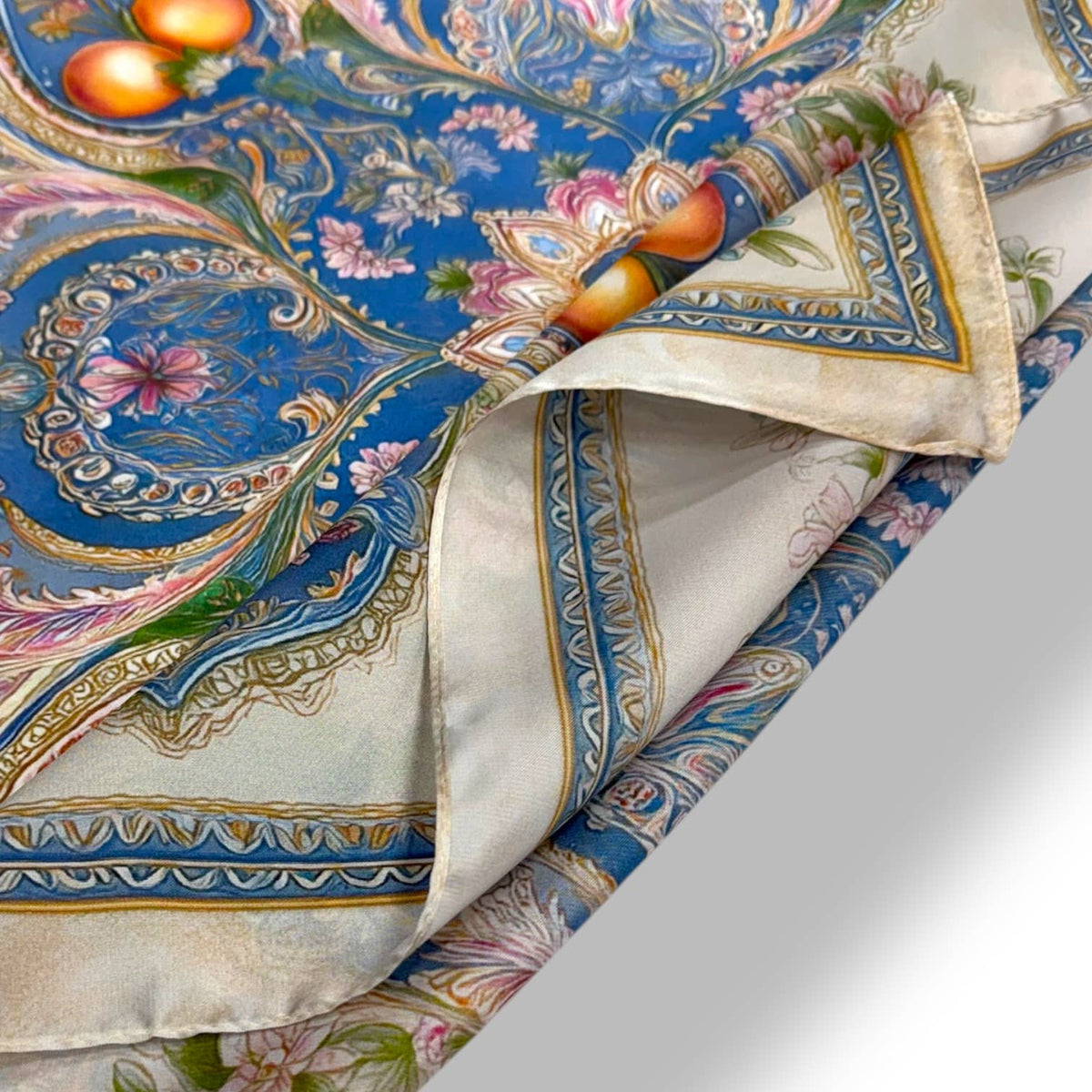 Ornate Floral Neck Scarf