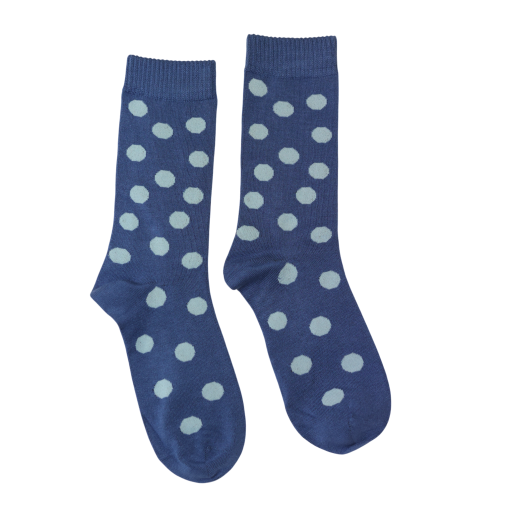 Bamboo Sock - Blue Spot