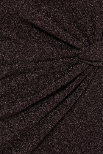 Tamina Glitter Dress - Java Brown