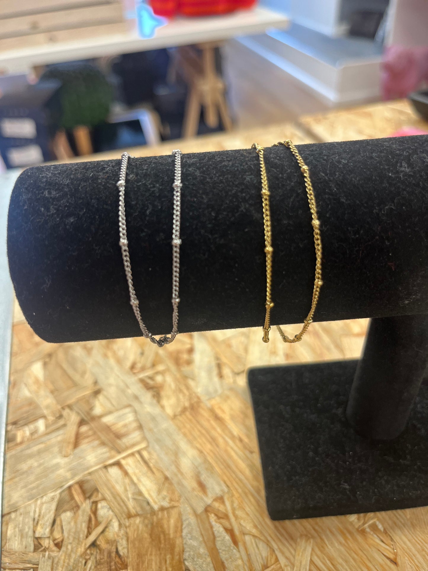 MG Two Strand Bracelet - Gold or Silver
