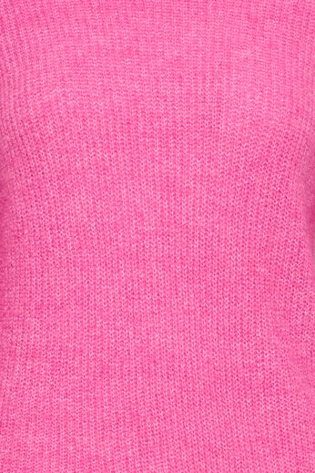 Mary Scoop Back Jumper - Pink