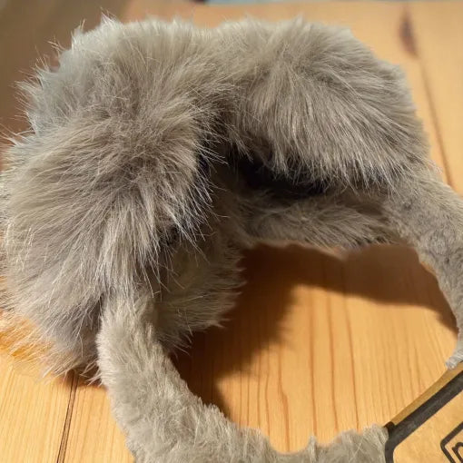 Fluffy Ear Muffs - Mink