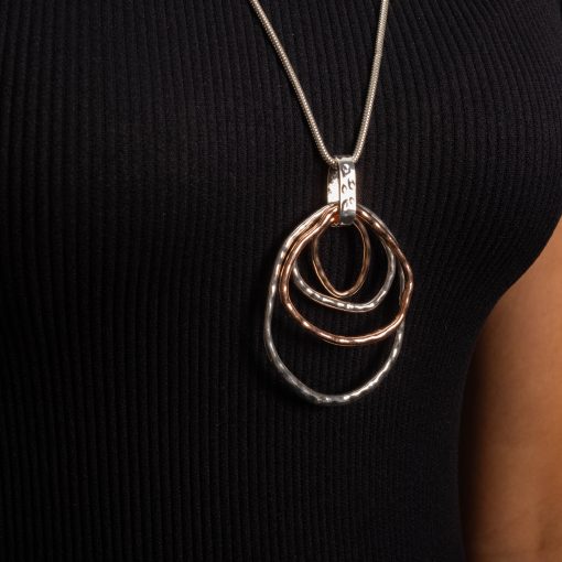 Abstract Circle Necklace - Mixed