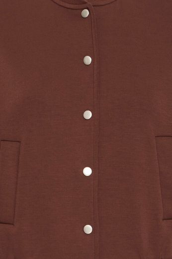 Button Up Sleeveless Top - Coffee