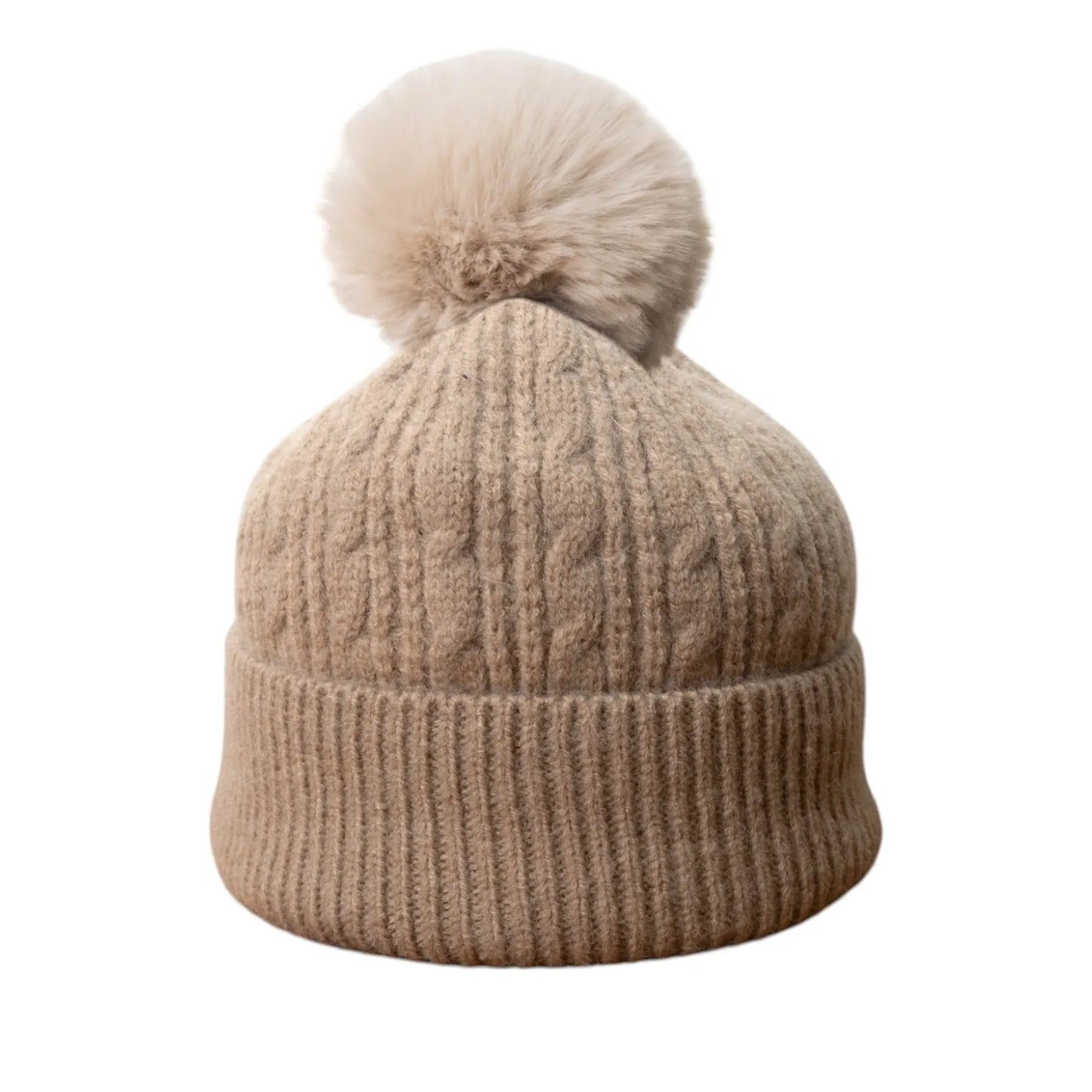 Bobble Hat - Oatmeal