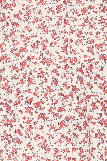 Gwyn Blouse - Red Ditsy Floral