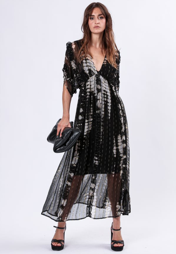 RELIGION Serene Tie Dye Dress with Gold Detail Dare Boutique RELIGION Serene Tie Dye Dress with Gold Detail Dare Boutique