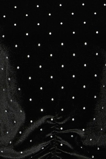 Darla Velvet Top - Black