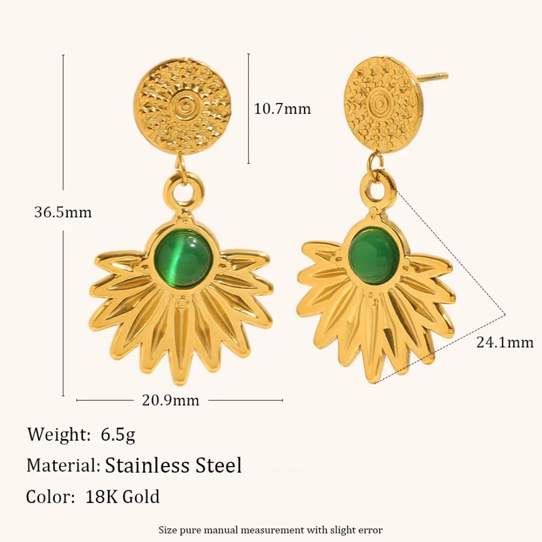 MG Art Deco Earrings
