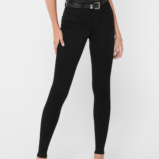 Black Denim High Waist Royal Jeans