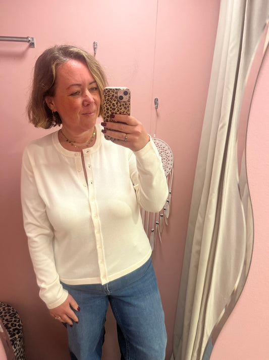 Luls Cardigan - Cream