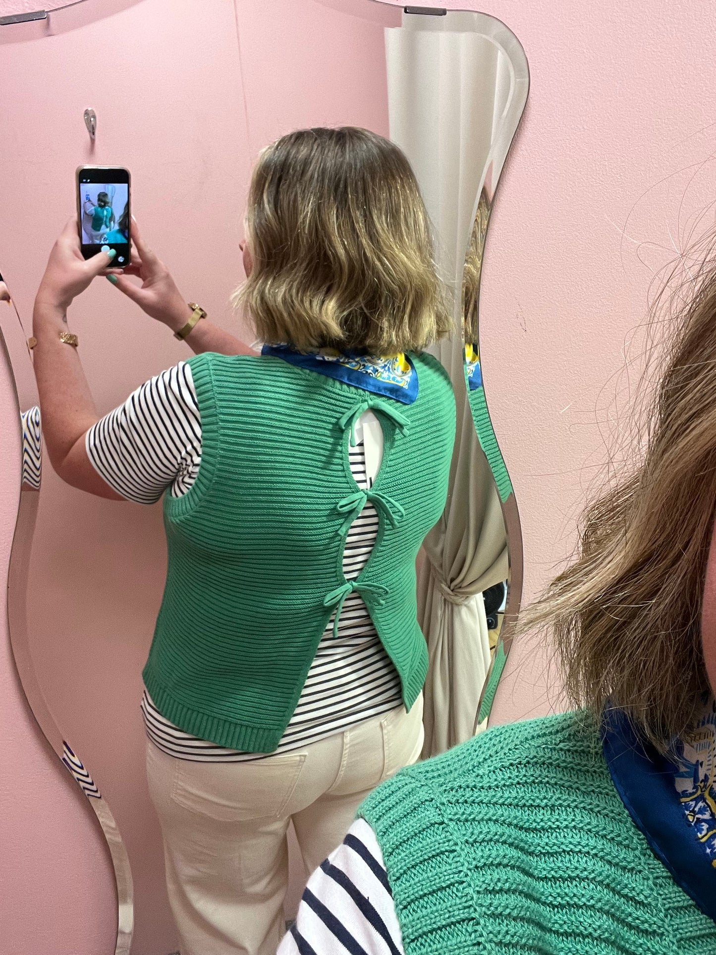 Dorothy Knit Tank - Green