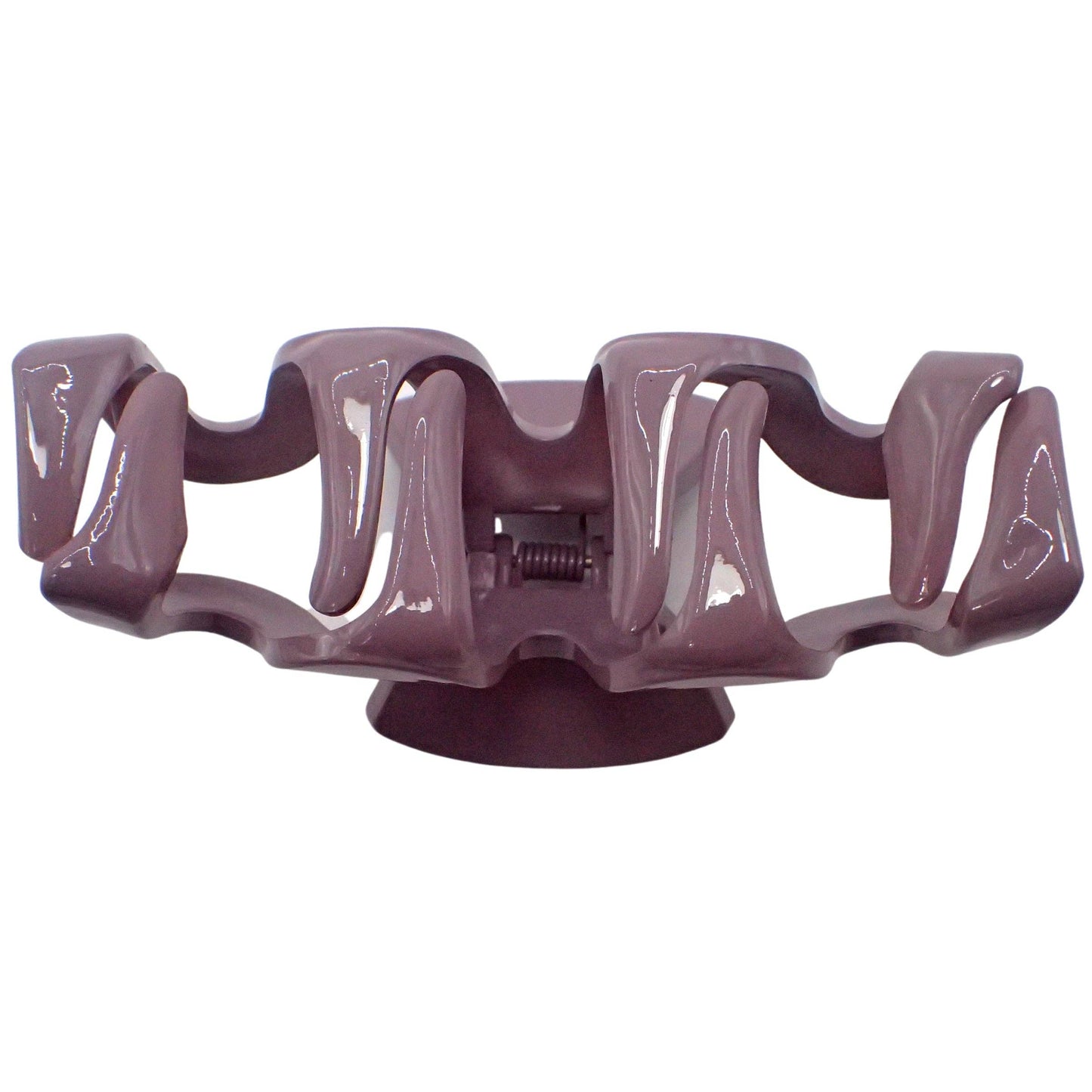 Wave Hair Claw Clip - Mauve