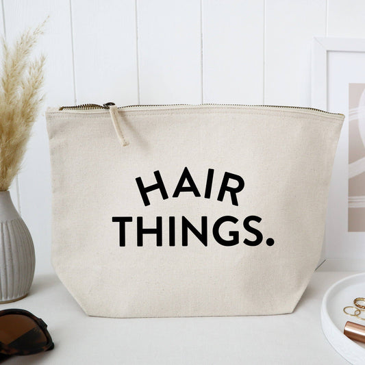 Hair Things Zipped Pouch Bag