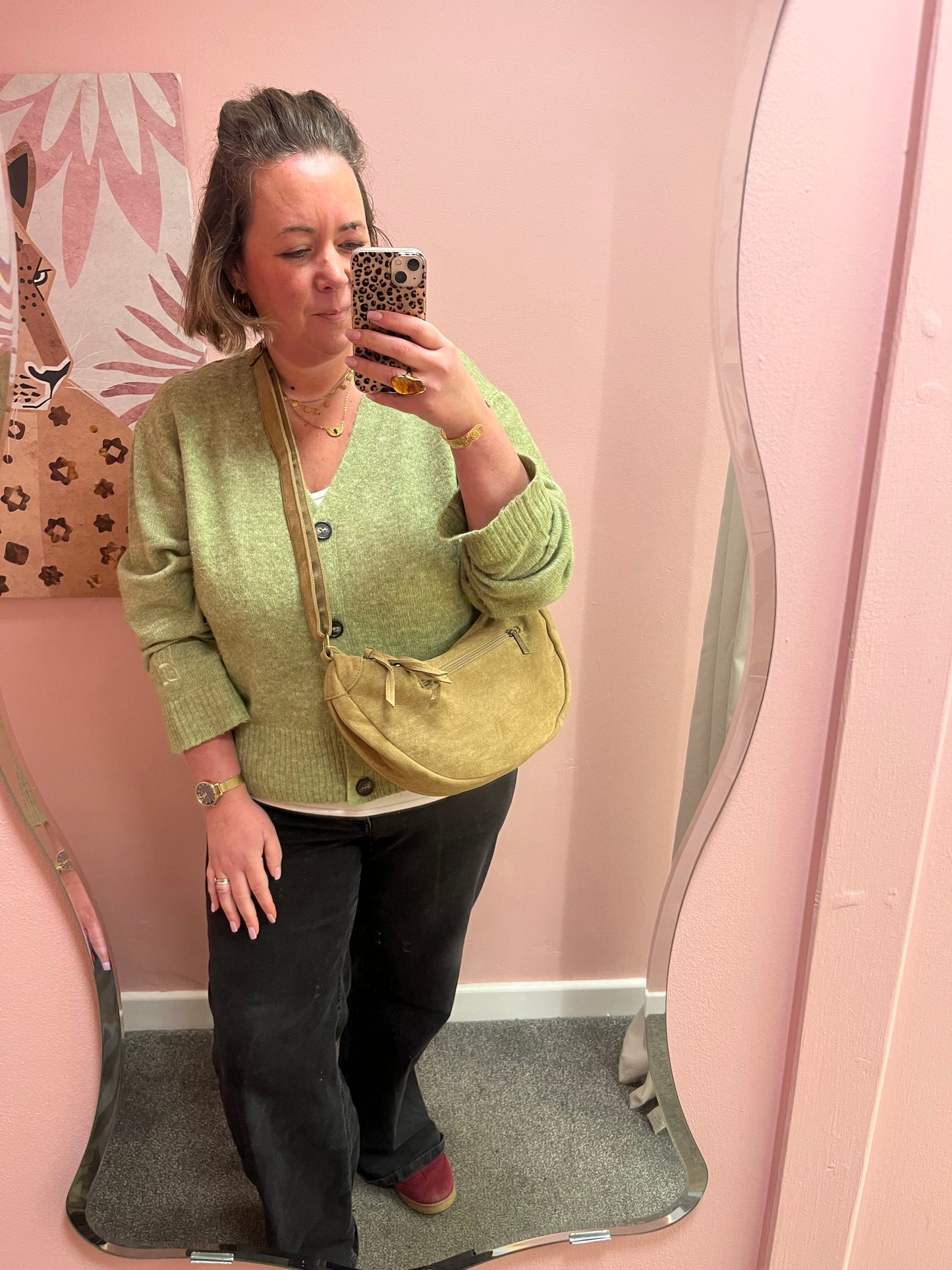 Half Moon Cross Body Bag - 2 Colours