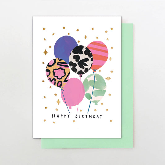 Bunch of Birthday Balloons Card