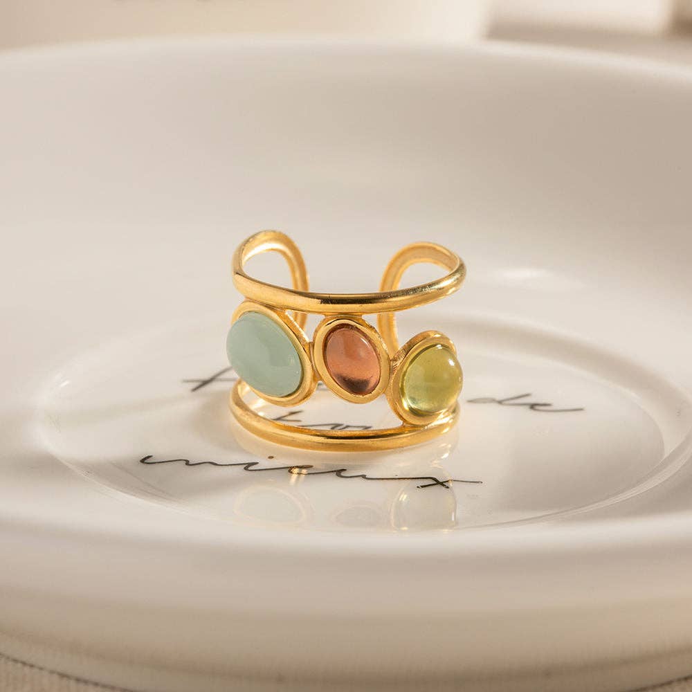 MG Multi Stone Ring