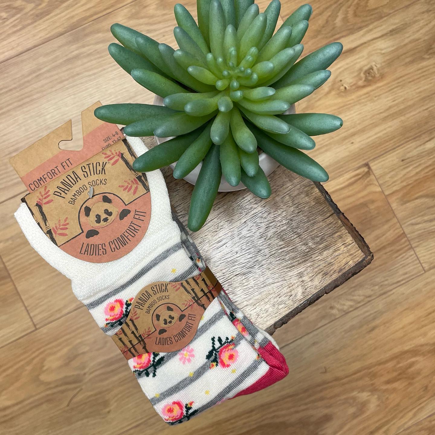 Rose Socks - 3 Pk