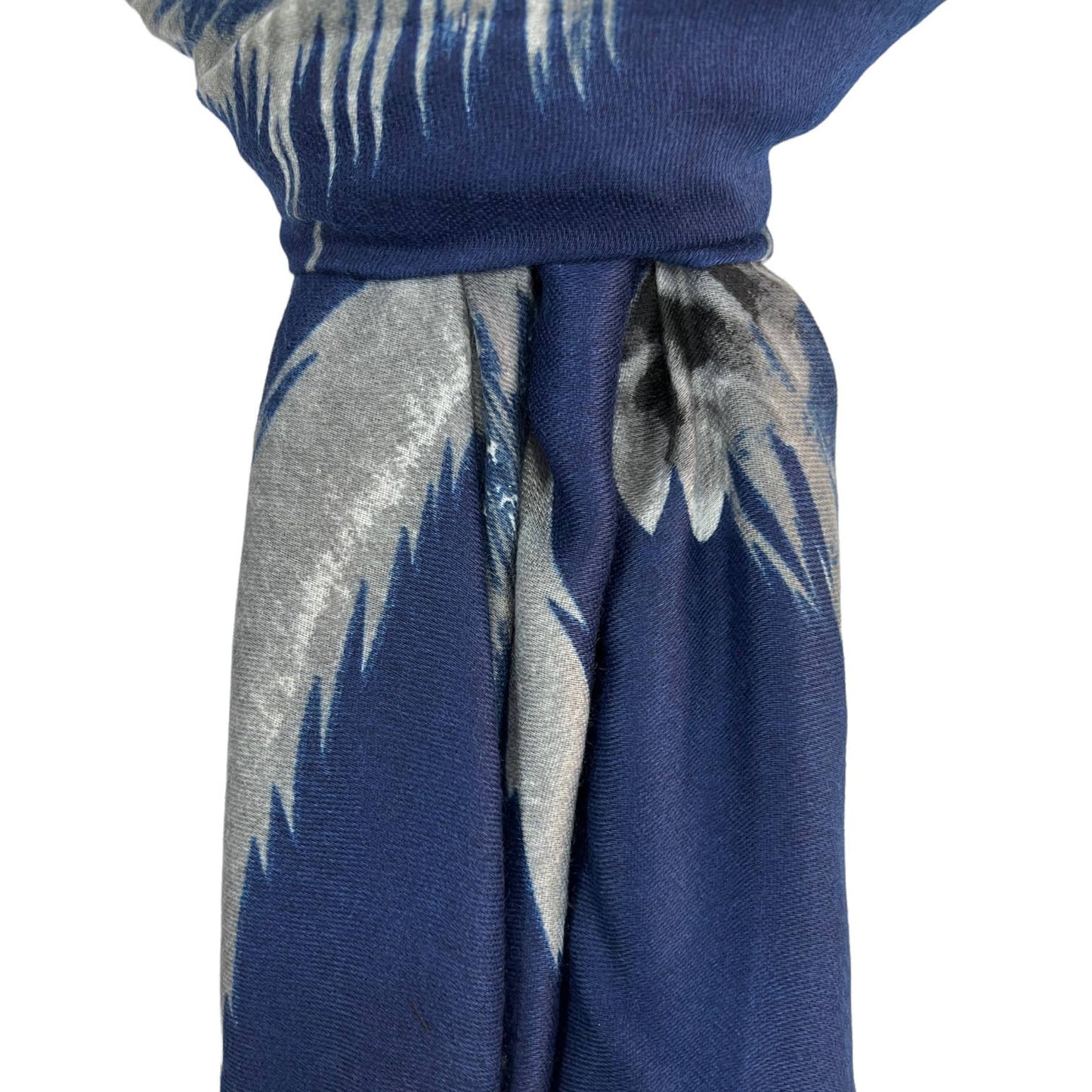 Dusty Miller Scarf - Navy
