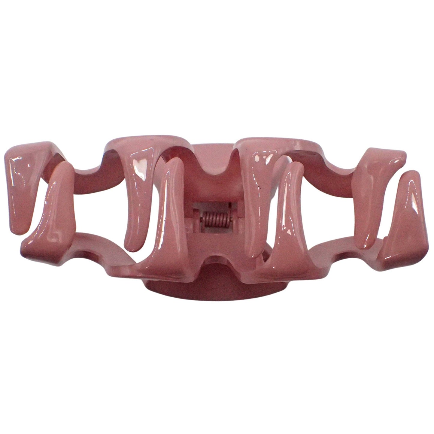 Wave Hair Claw Clip - Mauve