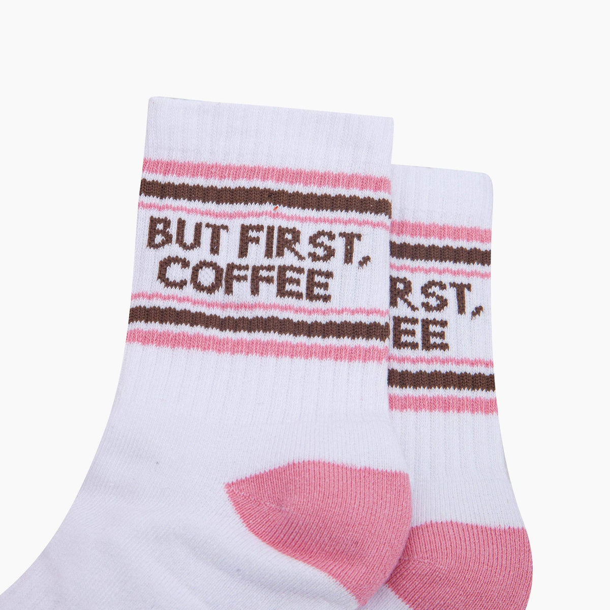 Organic Cotton Socks - But First, Coffee