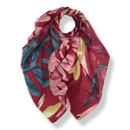 Big amazon leaves Scarf