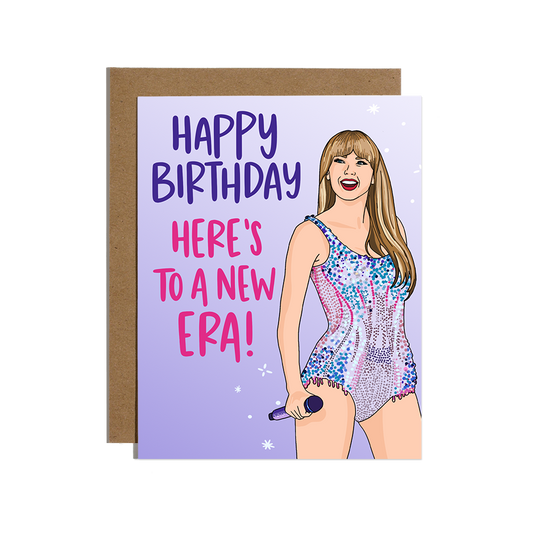 Tay Eras Birthday Greeting Card