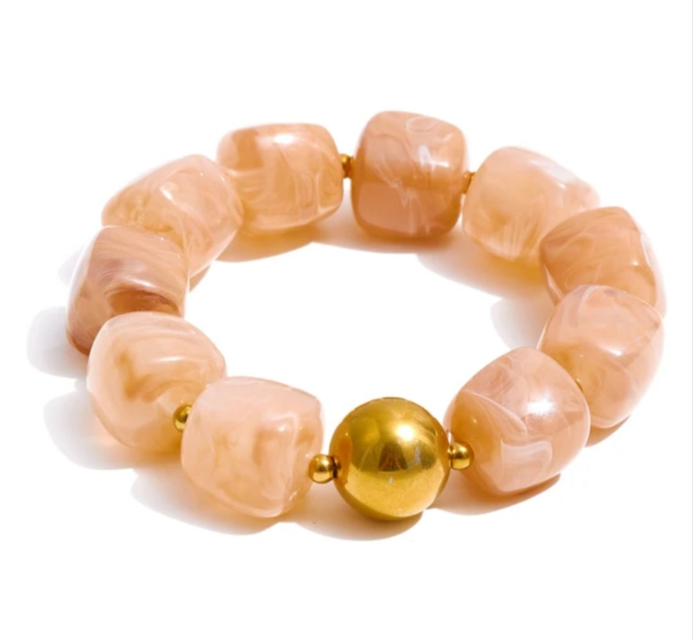MG Beaded Chunky Bracelet - 2 colours