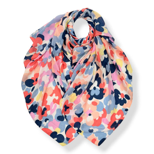 Abstract Floral Scarf