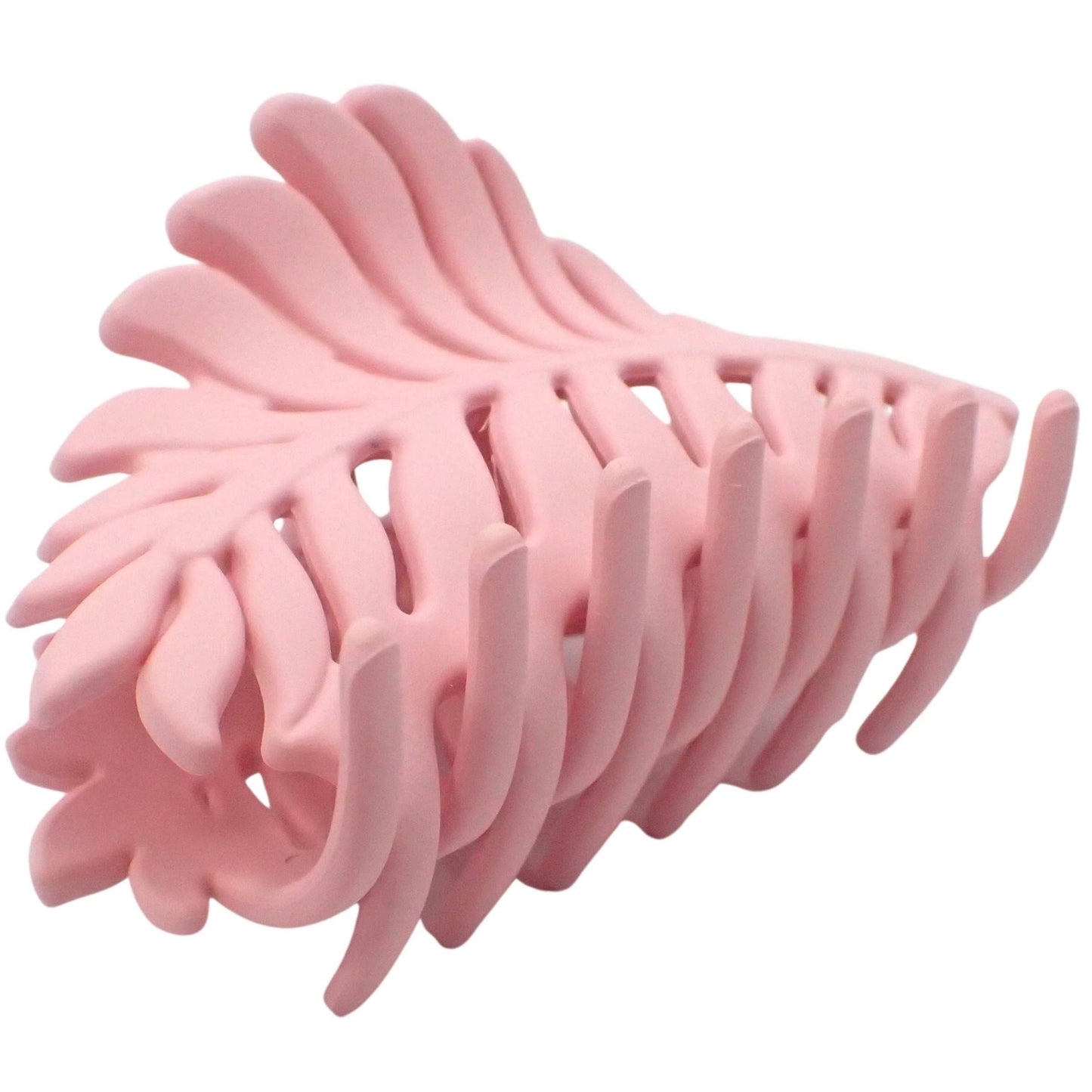 Leaf Hair Claw Clip - Pink