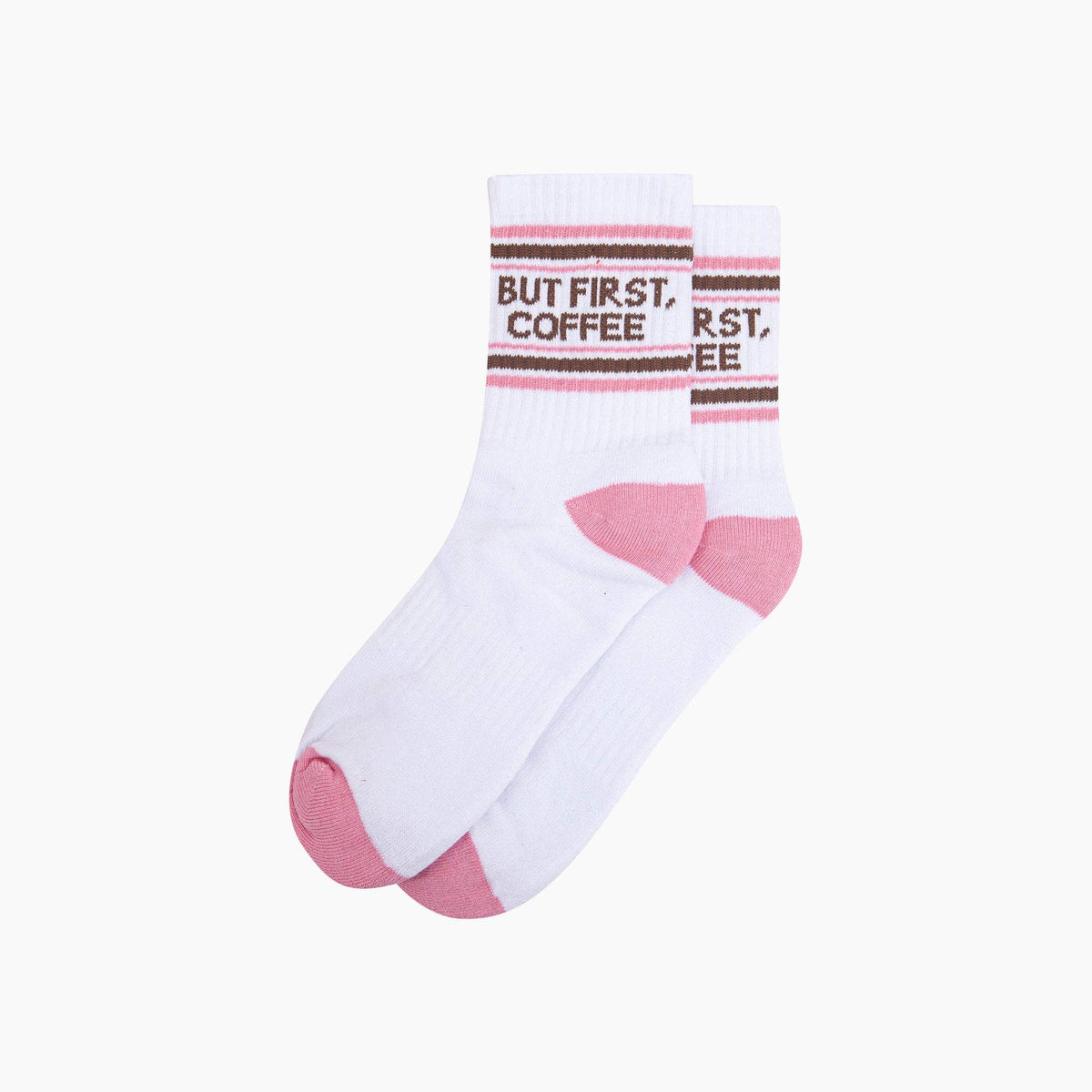 Organic Cotton Socks - But First, Coffee