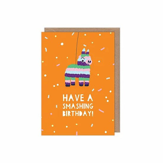 Greetings Card - Have a Smashing Birthday