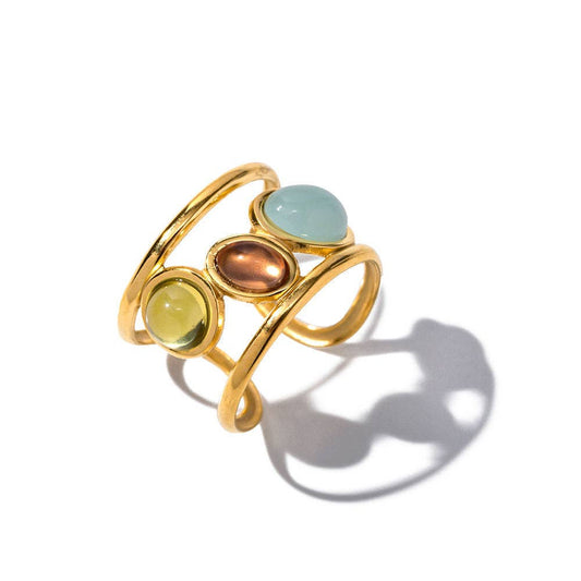 MG Multi Stone Ring