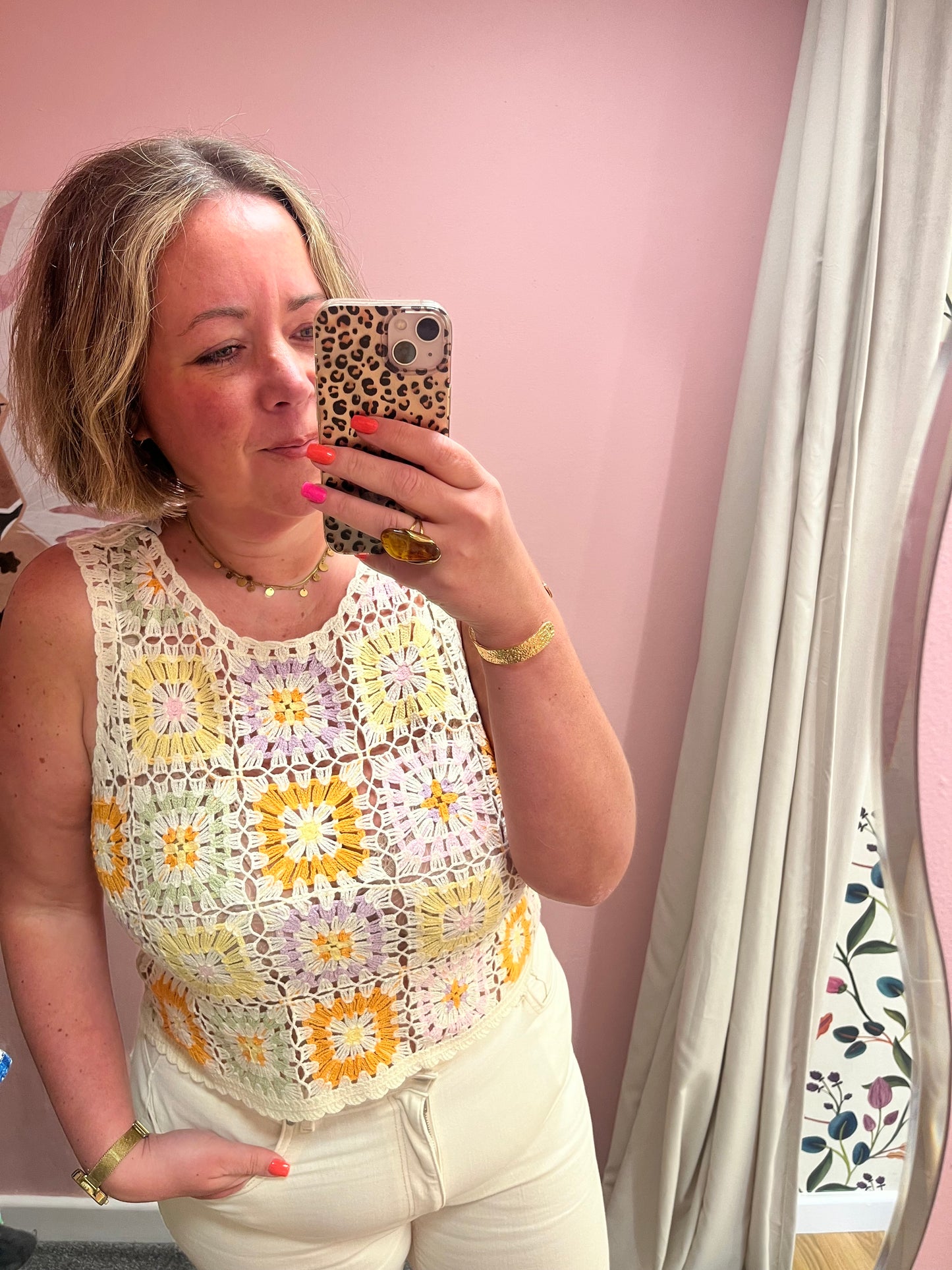 Crochet Patchwork Tank