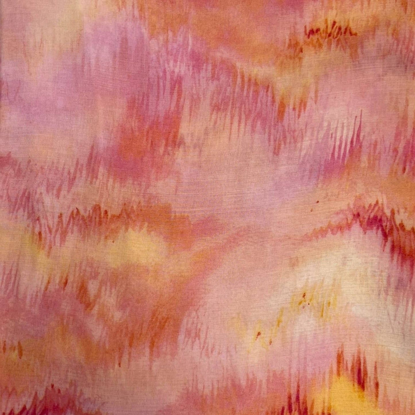 Abstract brush strokes scarf - Pink