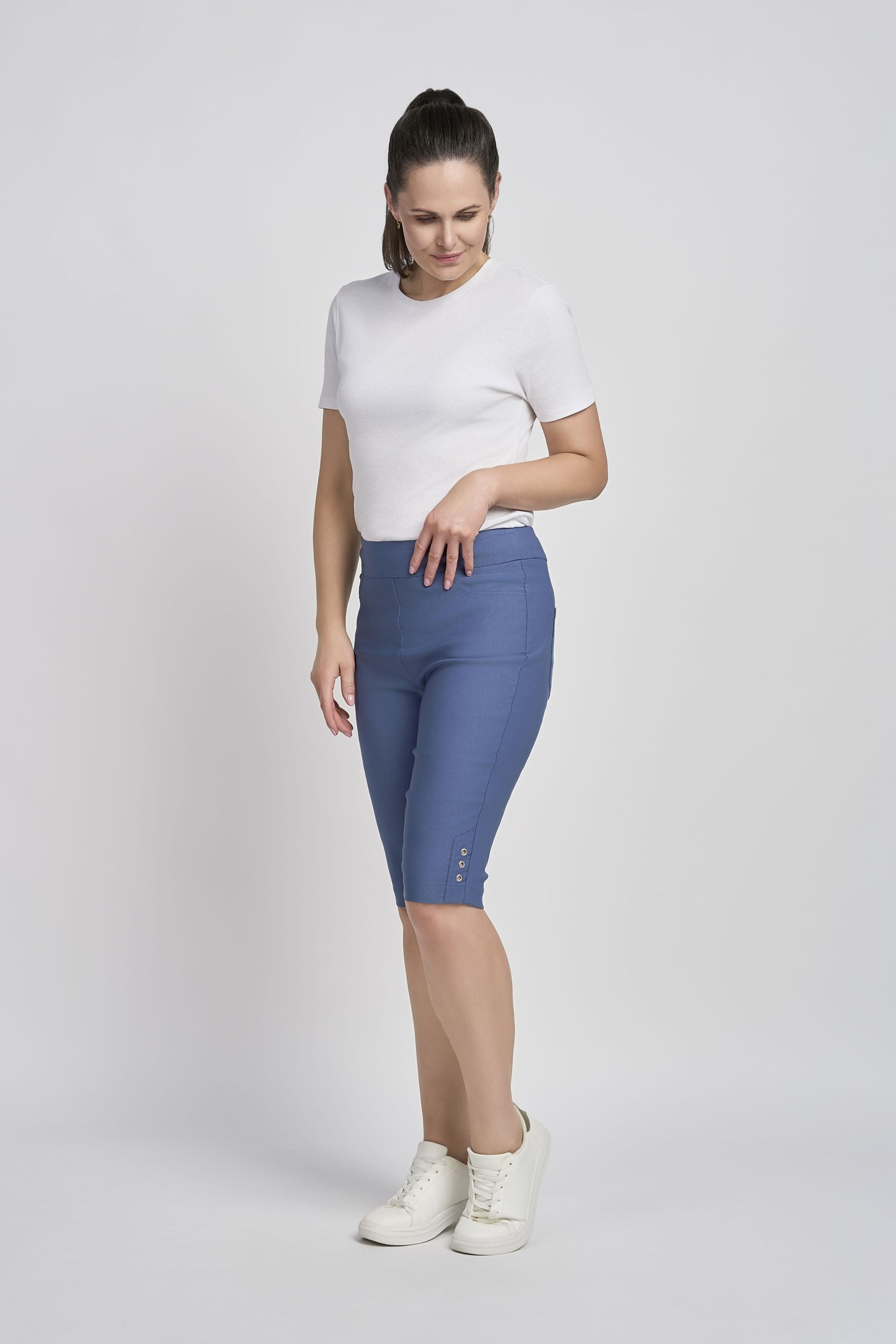 Pinns Bengaline Short - Denim