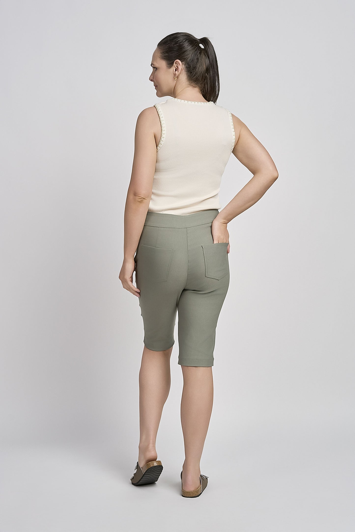 Pinns Bengaline Short - Khaki
