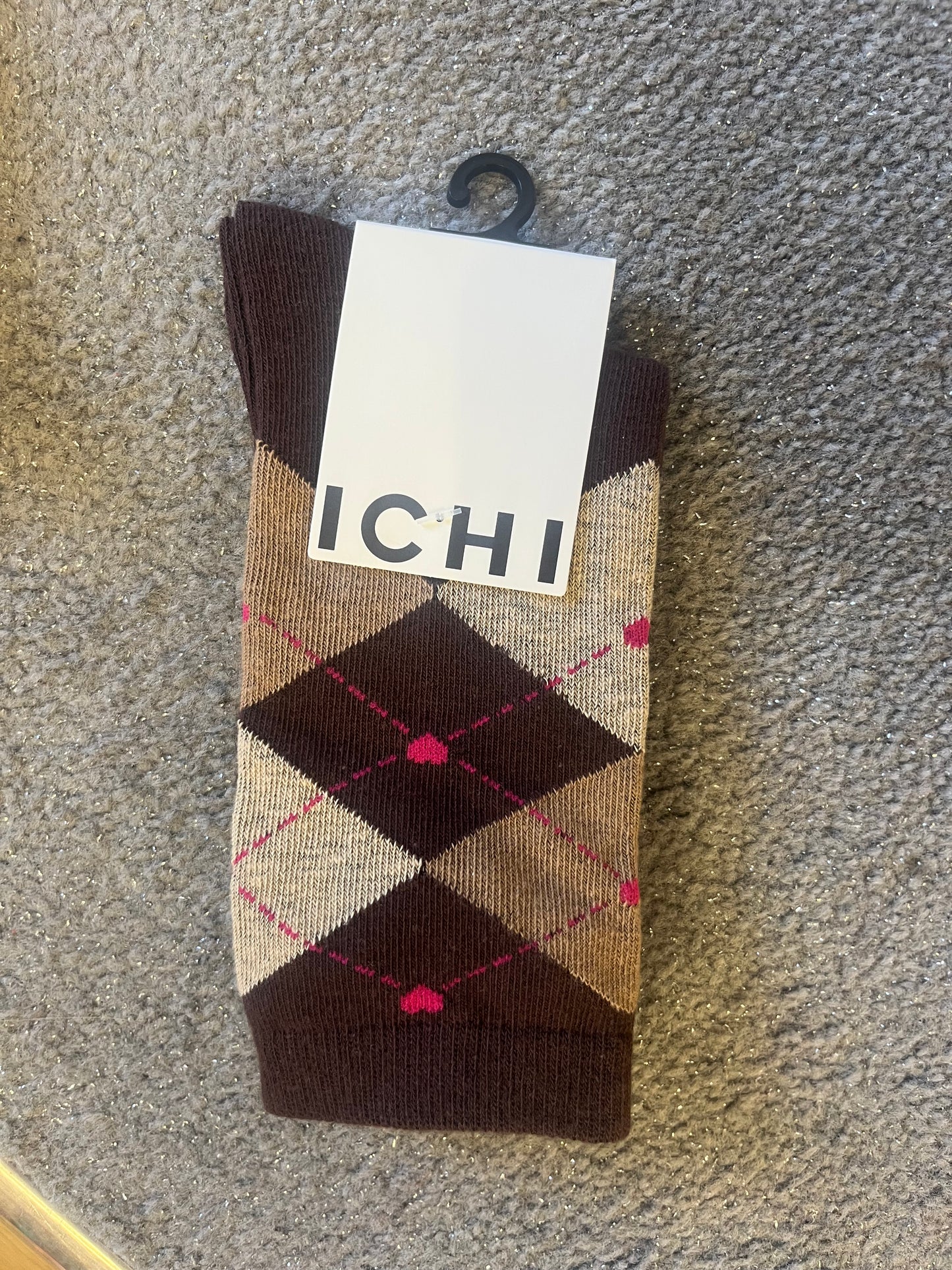 Socks Argyle Design - 2 Colours