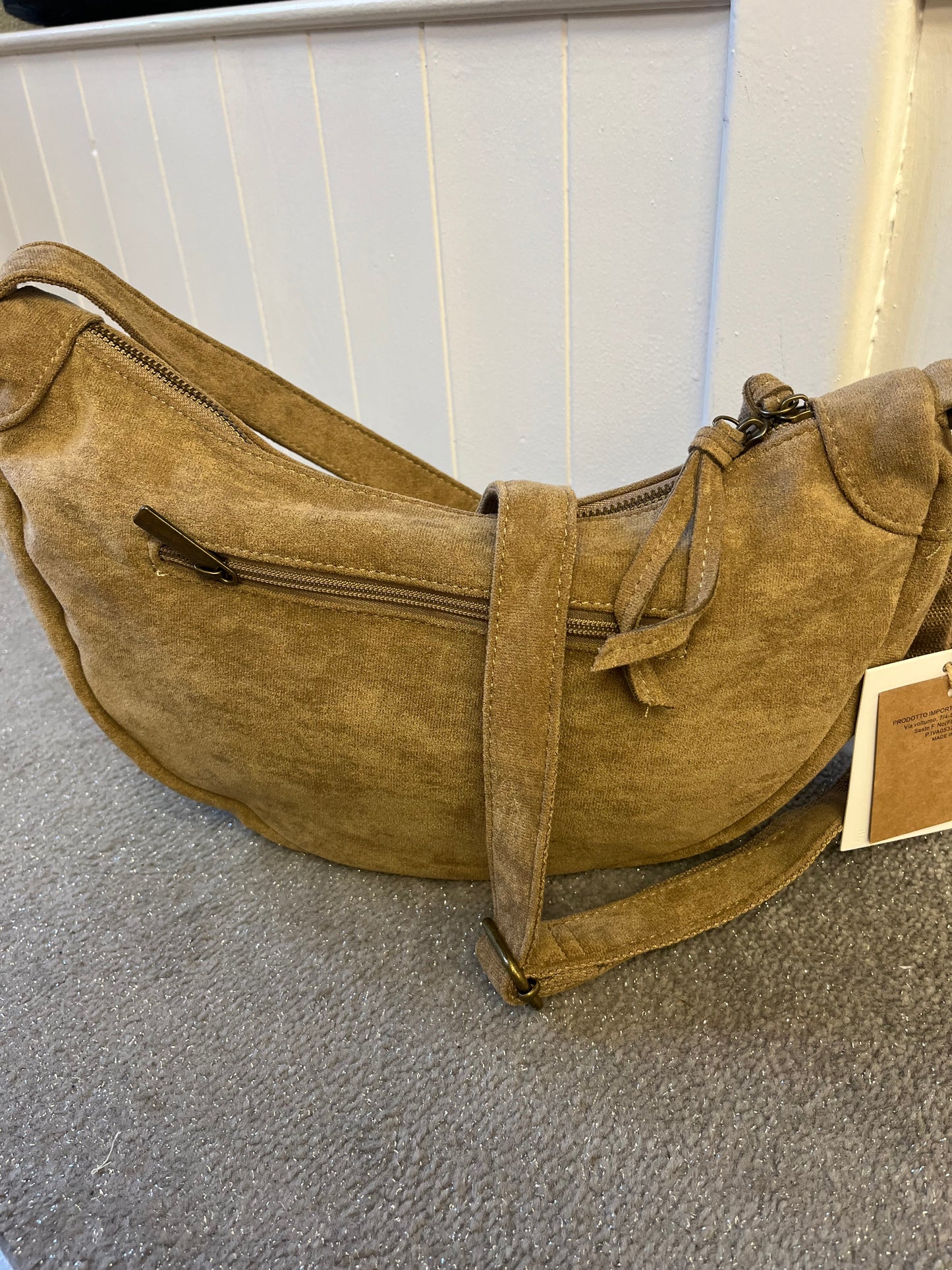 Half Moon Cross Body Bag - 2 Colours