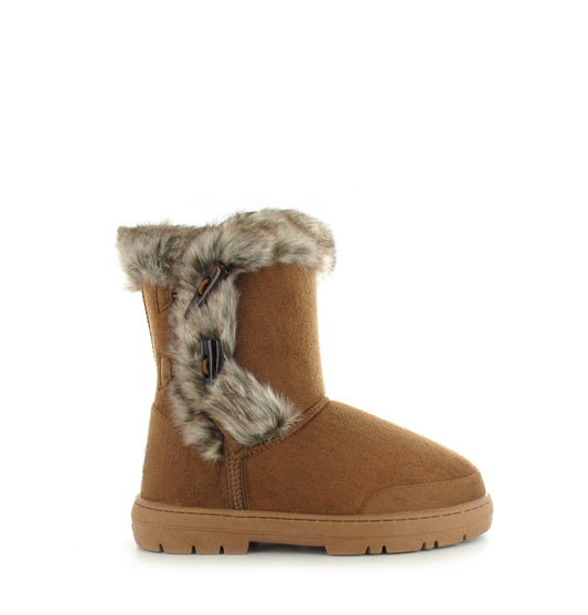 Savannah Short Ankle Faux Fur Boots