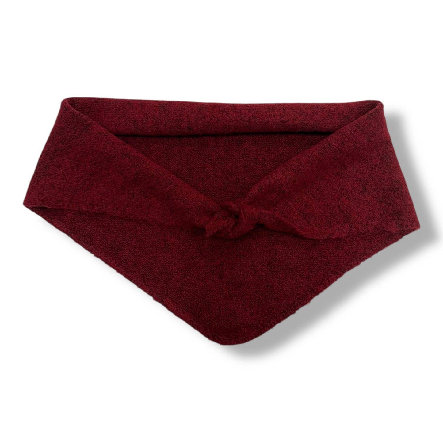 Triangle Knitted Neck Scarf - 3 colours