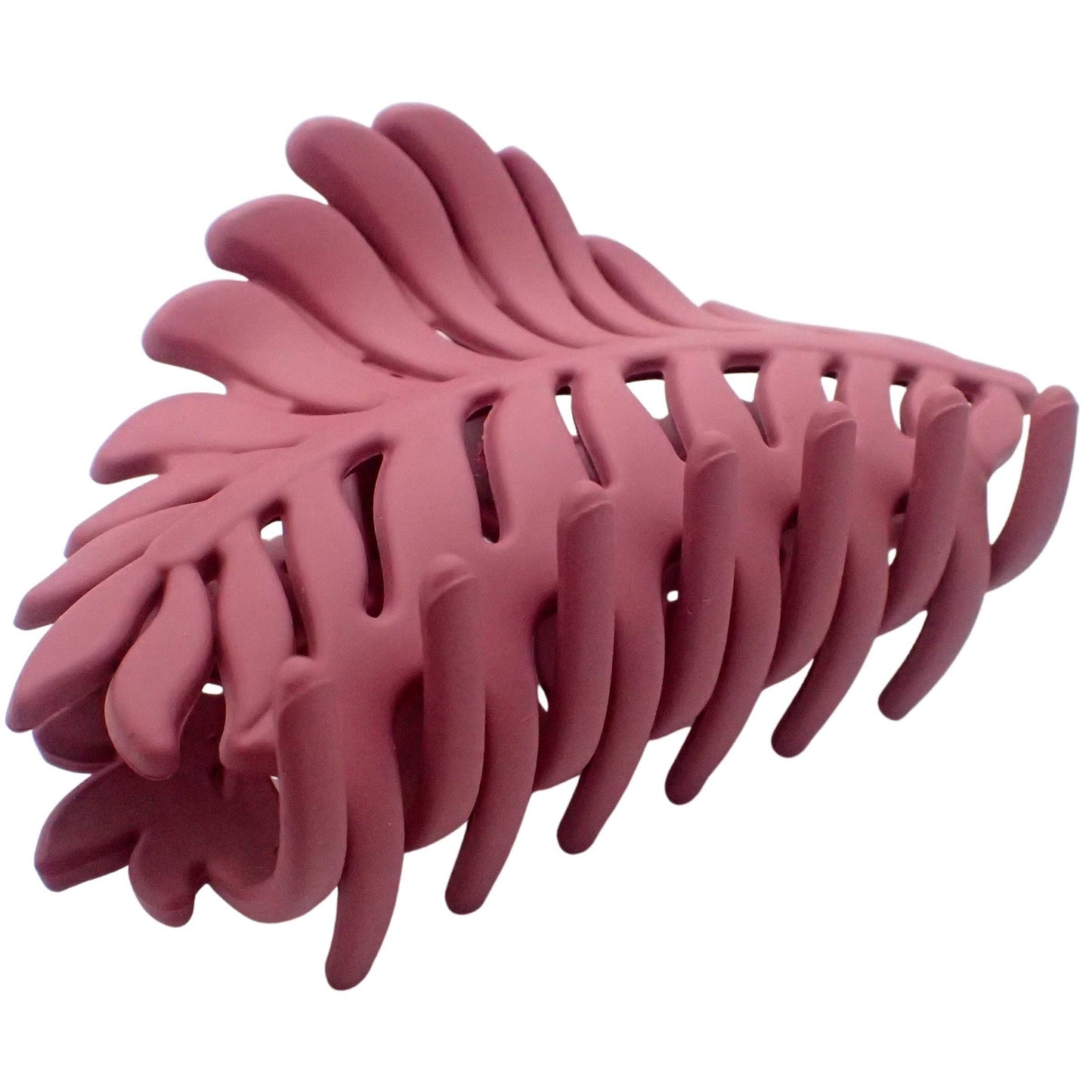 Leaf Hair Claw Clip - Pink