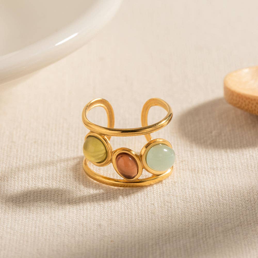 MG Multi Stone Ring