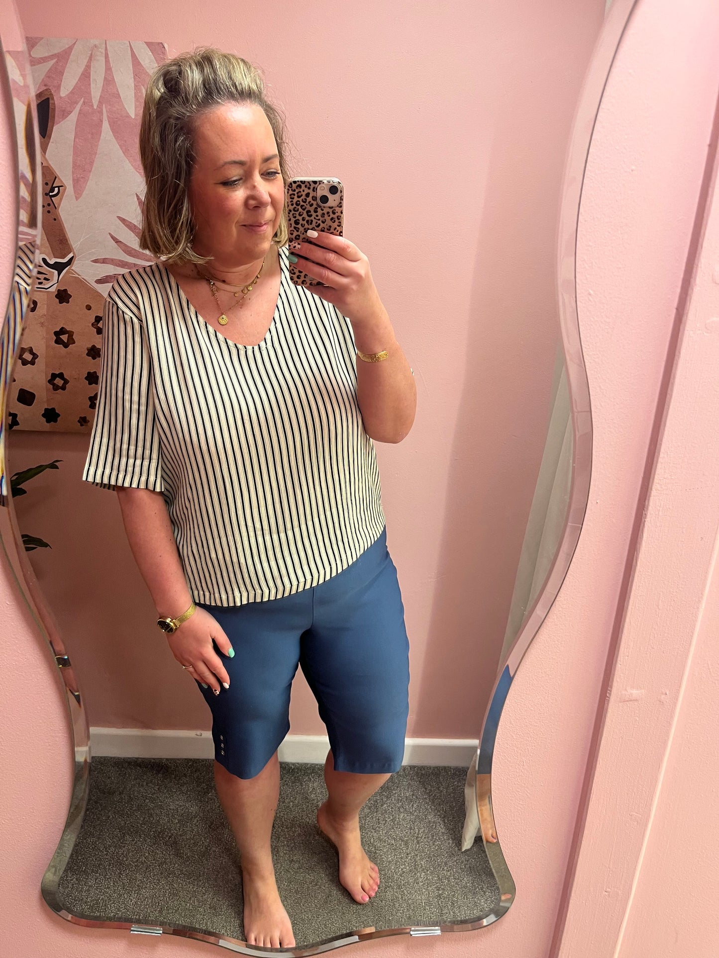 Pinns Bengaline Short - Denim