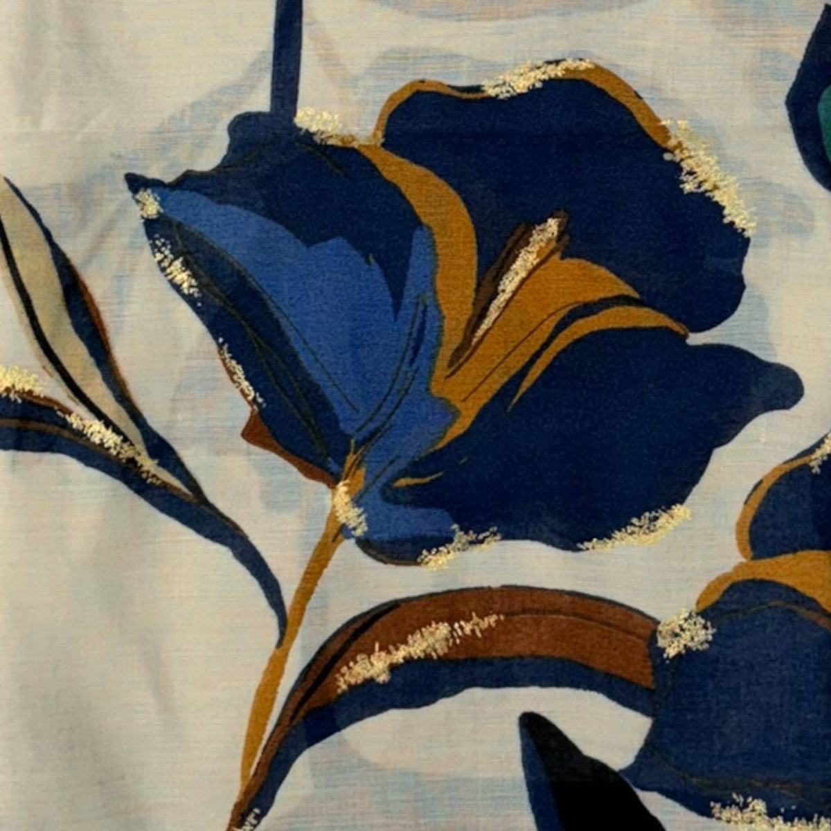 Wild Rose Print Scarf