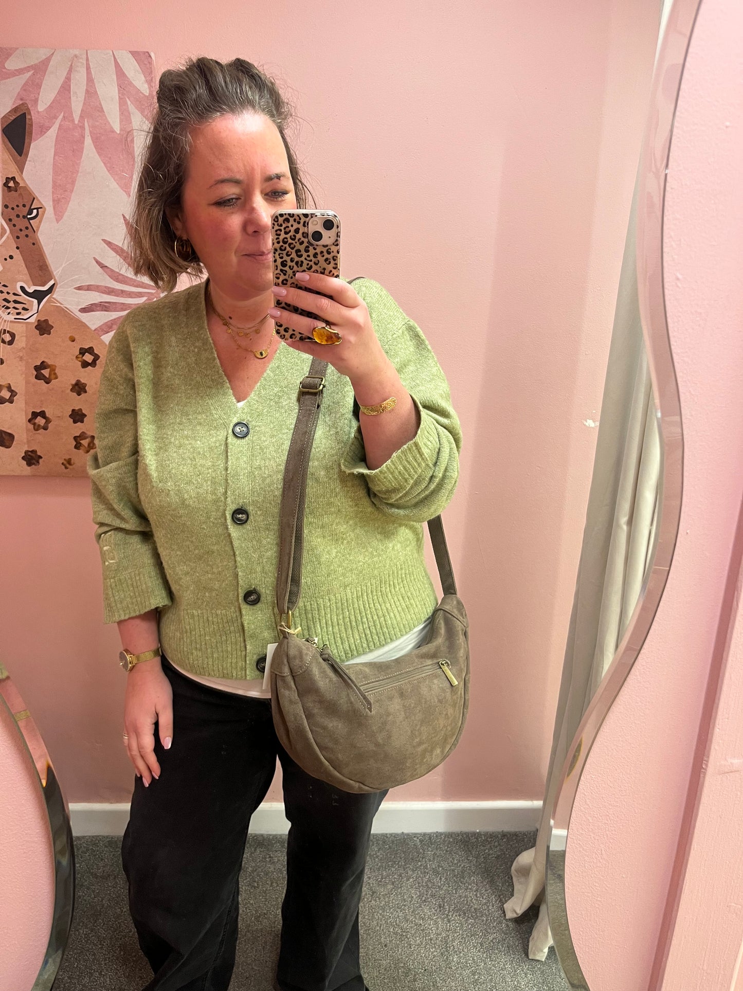 Half Moon Cross Body Bag - 2 Colours