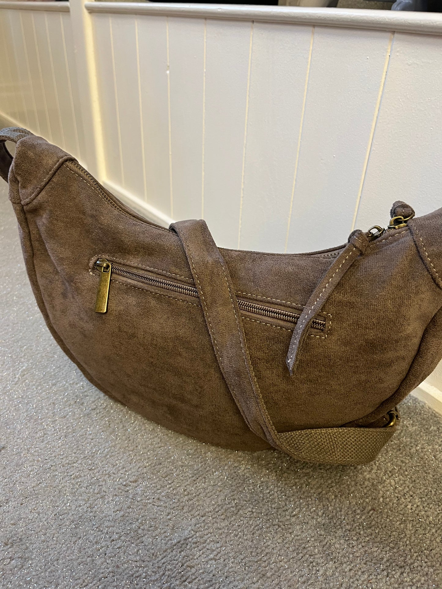 Half Moon Cross Body Bag - 2 Colours