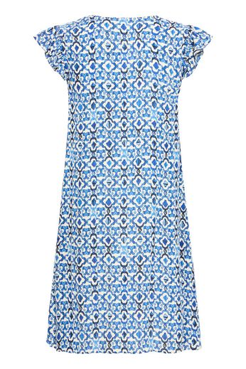Marrakech Loose Fit Dress - Blue Print