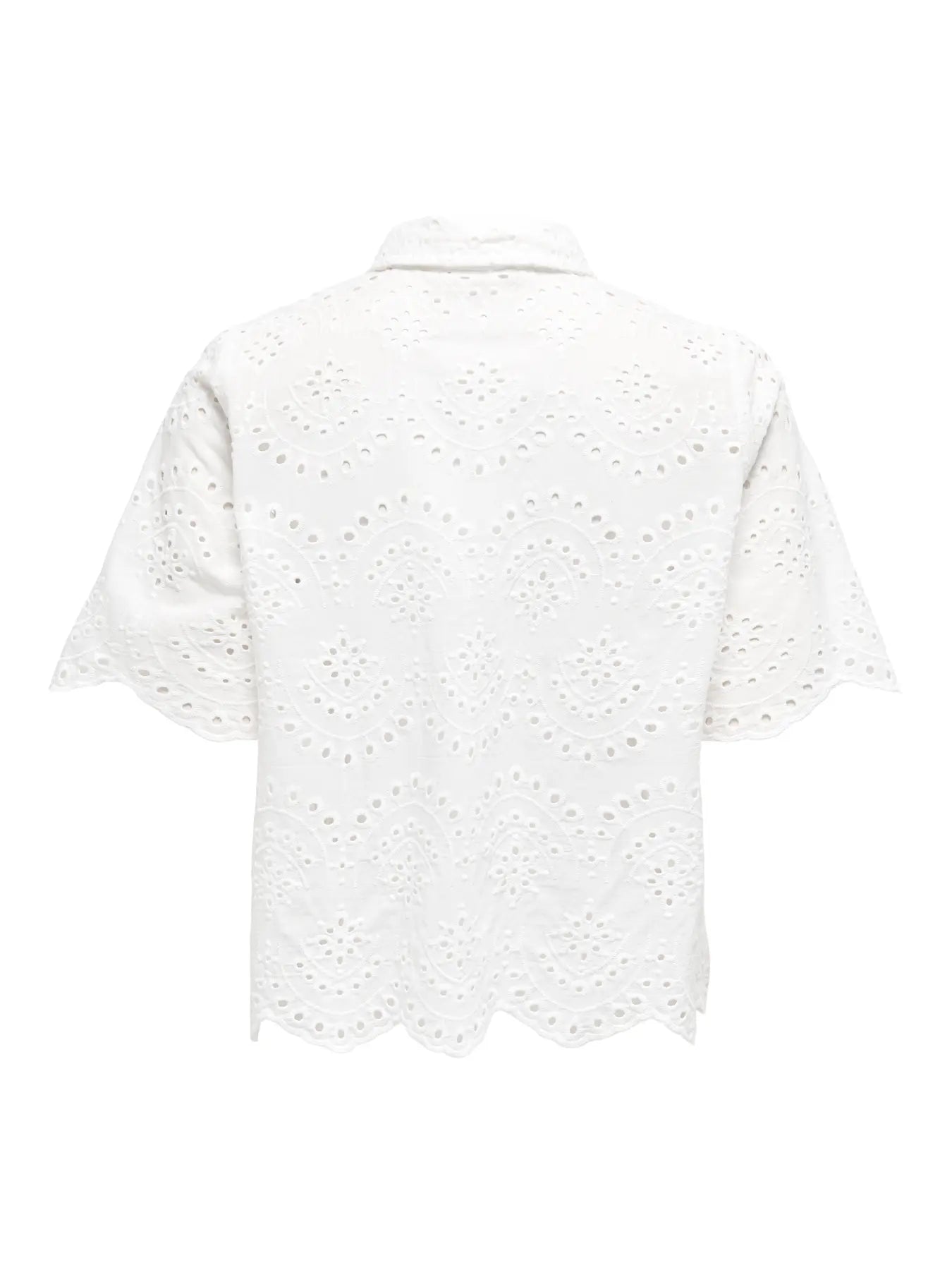 Broderie Anglaise Blouse - White